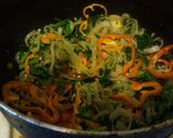 A picture of step 8 of NFL Halftime Peppered Kale.