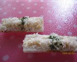 A picture of step 3 of Crispy Chikuwa.