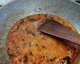 A picture of step 5 of Gatte ki sabzi.