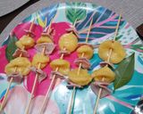Foto del paso 6 de la receta: Brochetas de Queso y Jamón