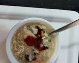 Oats chicken and veg soup/ healthy and delicious creamy soup recipe step 1 photo