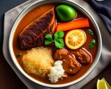 A picture of step 5 of Malaysian Chicken Rendang.