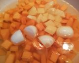 Baconos-tökmagos sütőtökkrémleves recept fázis 2 fotója