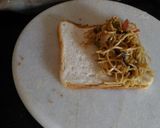 A picture of step 4 of Bread spring roll.