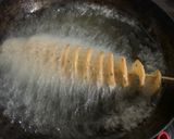 A picture of step 4 of Potato spirals.