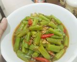 Foto langkah ke 4 dari resep Tumis buncis kecap.