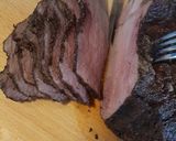 Rénszarvas pecsenye, hagymás gombával és tejszínes burgonyával recept fázis 4 fotója
