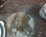 A picture of step 1 of Chocholate pancake.