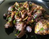 A picture of step 6 of Dry fry beef.