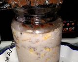 A picture of step 3 of Mango oreo shake🍷مینگو اوریو شیک🍷.