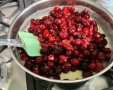 Une image de l'étape 8 de Flan pâtissier aux fruits rouges et cranberries.
