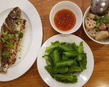 Hình bước làm 3 của món Cá ông căn chiên sả