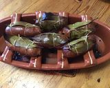 Une image de l'étape 8 de Saucisses churascos grillées à la moutarde de Dijon et laurier du jardin.