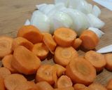 Foto del paso 2 de la receta: Espaguetis de calabacín con crema de zanahoria