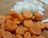 Foto del paso 2 de la receta: Espaguetis de calabacín con crema de zanahoria