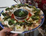 A picture of step 11 of Sooji Rava mixed vegetables dhokla.