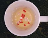 A picture of step 3 of Bday cake mug cake.