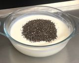 A picture of step 3 of Apple Chia Pudding.