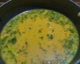 A picture of step 4 of Yellow moong dal.