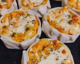 Foto del paso 6 de la receta: Canastitas de zapallo (anco)🧀🍅🌽🧅