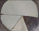 A picture of step 3 of Paneer cheese samosa.