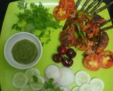 A picture of step 11 of Grilled vegetables with barbeque sauce.