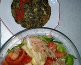 Foto del paso 6 de la receta: Tortilla de borrajas y carne picada