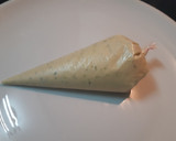 Foto del paso 6 de la receta: Canelones fríos de gambas con alioli de albahaca y ajo negro