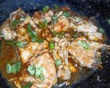 A picture of step 7 of Charsi Karahi.