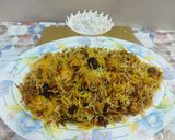 A picture of step 7 of Paneer biryani.