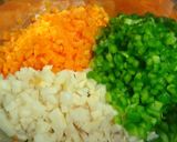 A picture of step 1 of Meat-Miso with Lots of Vegetables - Use in Lettuce Wraps.