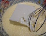A picture of step 2 of Just Mix Tofu Cake.