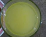 A picture of step 1 of Peach and pineapple juice 😋.