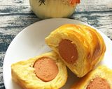Hình bước làm 9 của món Bánh mỳ cuộn xúc xích
