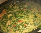 Foto del paso 6 de la receta: Fideo colores con salsa de espinaca y pollo