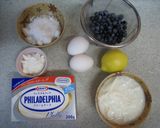 A picture of step 1 of Simple☆Blueberry Cheesecake.