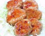 A picture of step 5 of Fluffy Crispy Lotus Root Chicken Tsukune Patties.