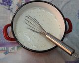Pas rețetă Dessert cu biscuiți și cremă 3 fotografie