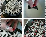 A picture of step 7 of Ladybirds Spider Pretzels.