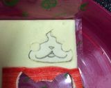 A picture of step 12 of Youkai Watch Bento (Jibanyan).