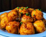 Foto langkah ke 6 dari resep Tahu Bulat Bersaus.