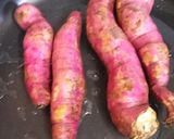 A picture of step 1 of Sweet Potatoes chaat.