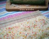 Foto langkah ke 4 dari resep Cake Potong Pandan.