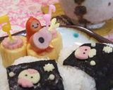 A picture of step 10 of Red Sausage Aliens for Bento.