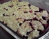A picture of step 5 of Apple & Mulberry Cobbler.