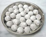 A picture of step 15 of Crispy Chocolate Snowballs.