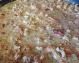 A picture of step 5 of Langostino Thermidor in Wonton Cups.