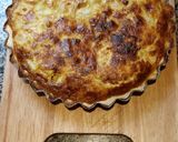 Foto del paso 5 de la receta: Tarta de peras y queso azul (quiche)
