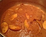 A picture of step 3 of Pork, apple, beer.