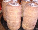 Kürtőskalács sörösdobozon sütve, sütőben recept fázis 14 fotója